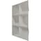 Ekena Millwork 19 5/8in. W x 19 5/8in. H Stratford EnduraWall Decorative 3D Wall Panel Covers 2.67 Sq. Ft. WP20X20STFCP - alternate 3